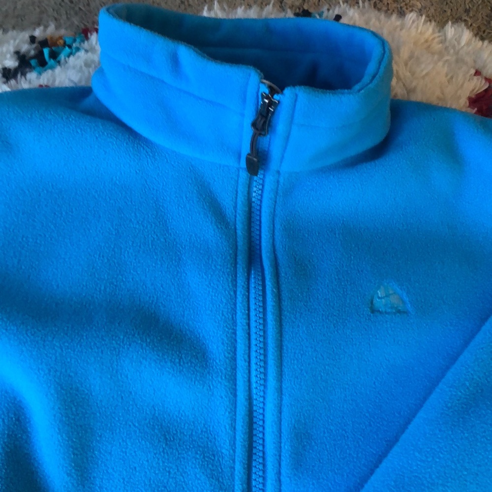 Nike Jacket ACG Fleece Zip Up Blue LG EUC COND - Picture 3 of 6